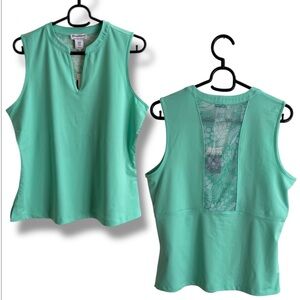 Tommy Bahama Sleeveless Top with Back Mesh Panel